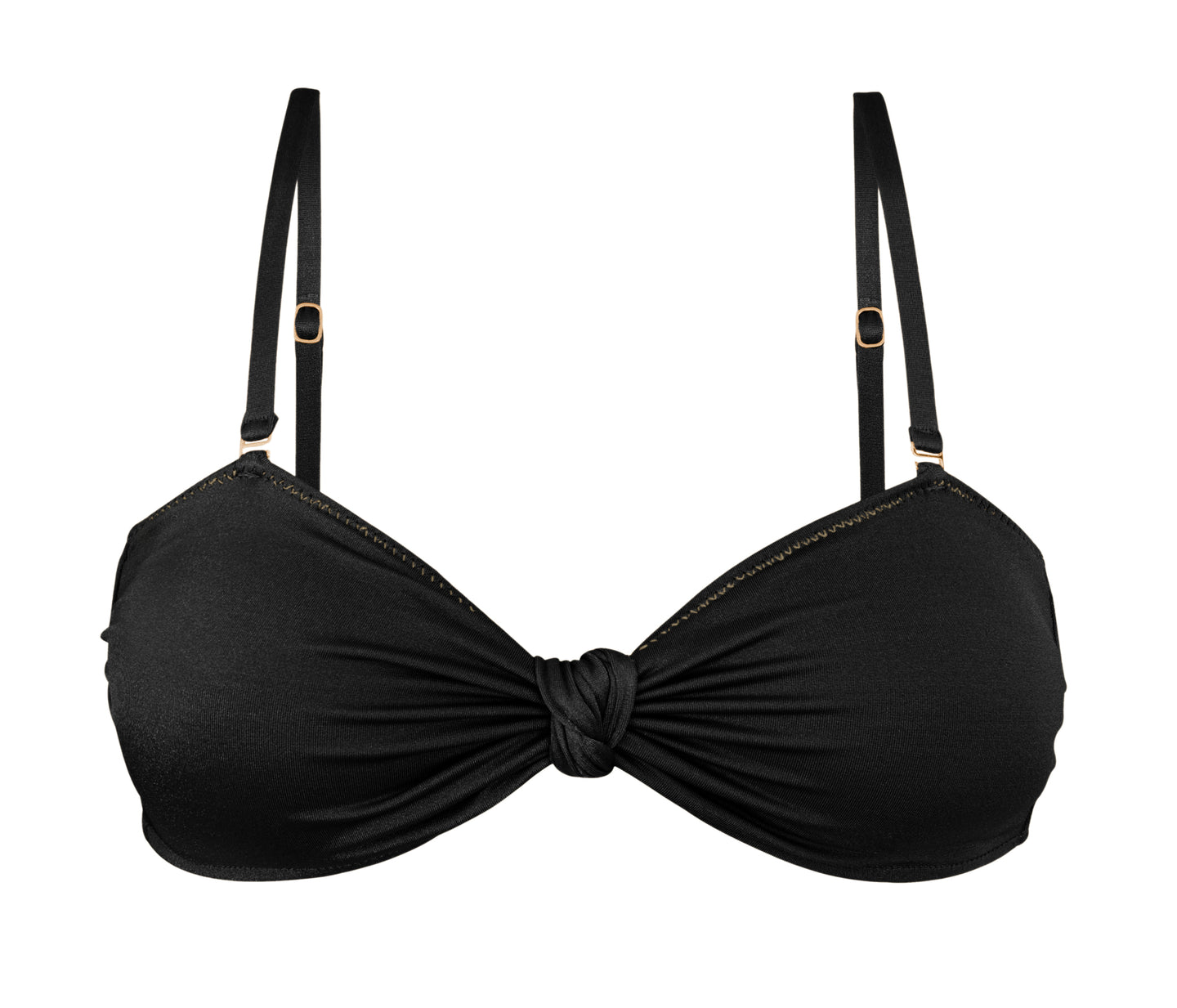 Product Front: Rio De Sol Oberteil Top Shimmer-Black Bandeau-Joy