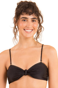Gallery: Rio De Sol Oberteil Top Shimmer-Black Bandeau-Joy