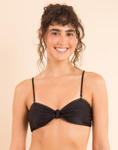 Image 11: Rio De Sol Oberteil Top Shimmer-Black Bandeau-Joy