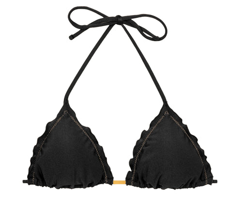 Product Front: Rio De Sol Oberteil Top Shimmer-Black Frufru