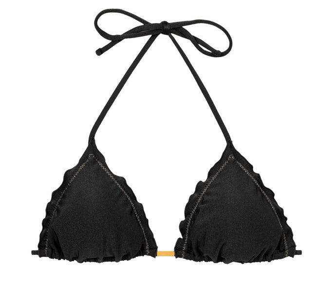 Product Front: Rio De Sol Oberteil Top Shimmer-Black Frufru