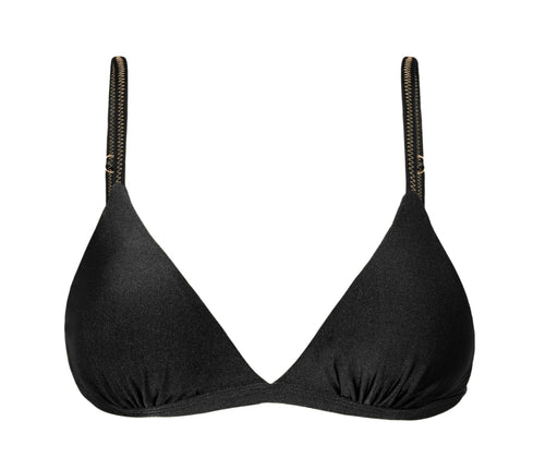 Product Front: Rio De Sol Oberteil Top Shimmer-Black Tri-Fixo