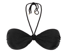 Laden Sie das Bild in den Galerie-Viewer, Product Front: Rio De Sol Oberteil Top Shimmer-Black Twist
