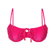 Laden Sie das Bild in den Galerie-Viewer, Product Front: Rio De Sol Oberteil Top Shimmer-Olinda Balconet-Tie
