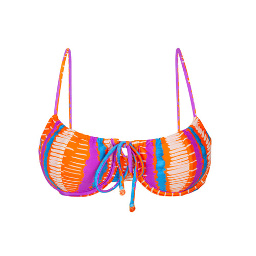 Product Front: Rio De Sol Oberteil Top Stripes Balconet-Tie