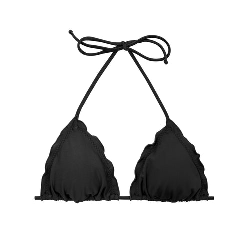Product Front: Rio De Sol Oberteil Top Touch-Black Frufru