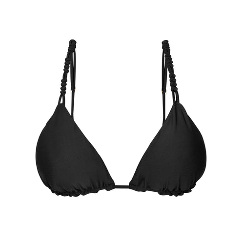 Product Front: Rio De Sol Oberteil Top Touch-Black Selena