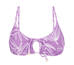 Product Front: Rio De Sol Oberteil Top Trail-Purple Tank-Tie