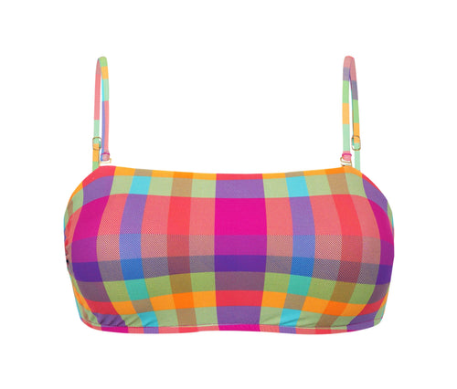 Product Front: Rio De Sol Oberteil Top Tulip-Garden Bandeau-Reto