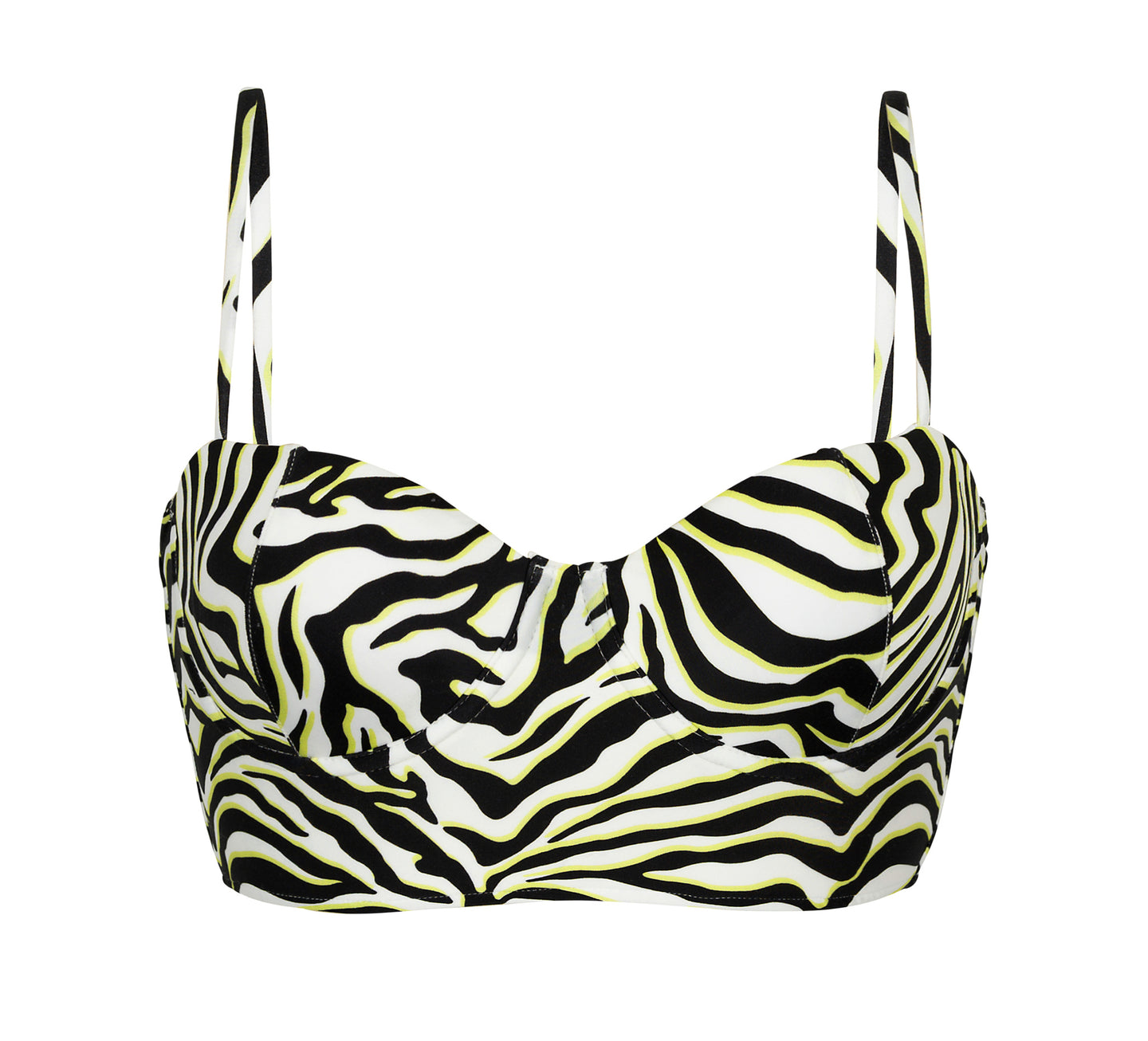 Product Front: Rio De Sol Oberteil Top Wild-Black Balconet-Anna