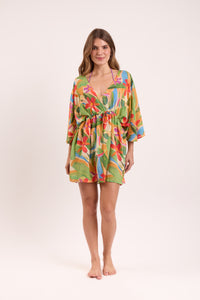 Model Front: Rio De Sol Kaftans/Cover-Ups Tropical Kaftan Bel
