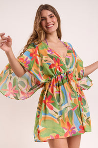 Image 10: Rio De Sol Kaftans/Cover-Ups Tropical Kaftan Bel