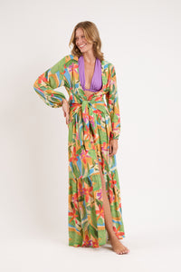 Image 04: Rio De Sol Strandkleid Tropical Long Dress Verona