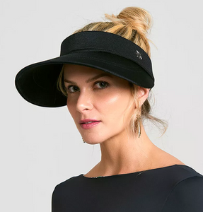 Model Front: Rio De Sol Visor Viseira Chiara Preto