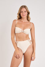 Laden Sie das Bild in den Galerie-Viewer, Set Malibu-Natural Bandeau-Iris High-Waist-Spin-Iris
