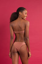 Laden Sie das Bild in den Galerie-Viewer, Set Shimmer-Copper Bandeau-Joy Essential
