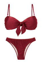 Laden Sie das Bild in den Galerie-Viewer, Set Shimmer-Divino Bandeau-Knot Essential
