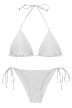 Laden Sie das Bild in den Galerie-Viewer, Set Shimmer-White Tri-Inv Cheeky-Tie
