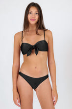 Laden Sie das Bild in den Galerie-Viewer, Top Shimmer-Black Bandeau-No
