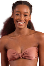 Laden Sie das Bild in den Galerie-Viewer, Top Shimmer-Copper Bandeau-Joy
