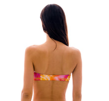 Laden Sie das Bild in den Galerie-Viewer, Top Tiedye-Red Bandeau-Reto
