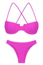 Laden Sie das Bild in den Galerie-Viewer, Set St-Tropez-Pink Balconet Essential
